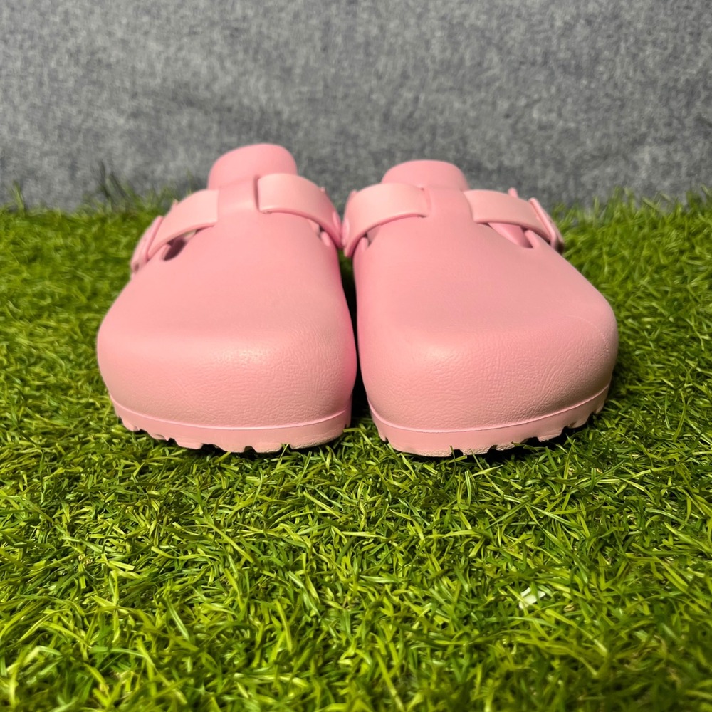 Birkenstock Boston EVA Clogs Pink Waterproof Slip On Sandals Womens 40 L9 M7 - Picture 2 of 7